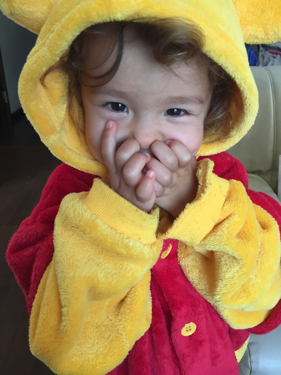 Yurika als Winnie Pooh